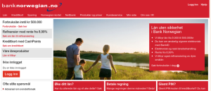 Bank Norwegian forbrukslån
