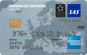 SAS EuroBonus Classic American Express