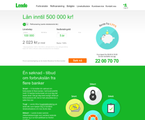 Lendo.no - perfekt for å søke forbrukslån