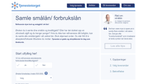 TjenesteTorget lar deg søke om forbrukslån