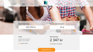 Nordax Bank forbrukslån